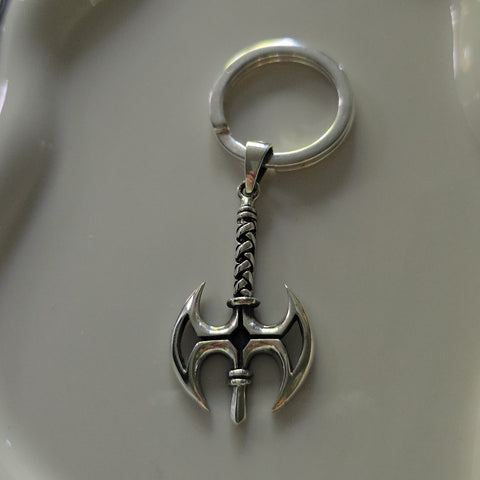 Pendant Sterling Silver Viking Axe – 36x23mm