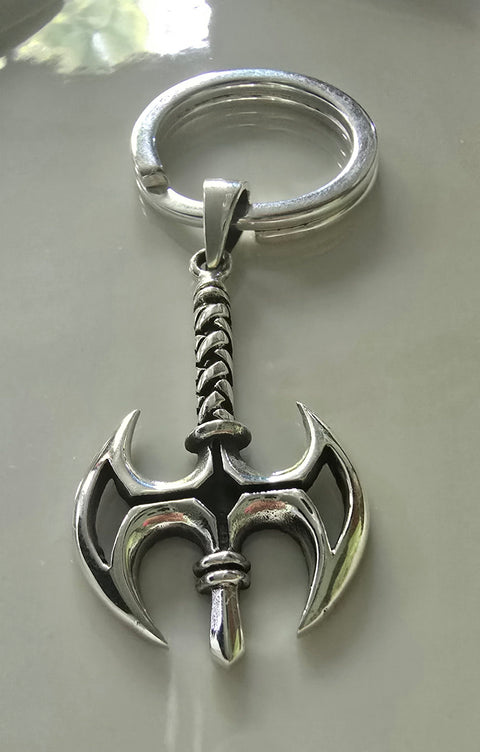 Pendant Sterling Silver Viking Axe – 36x23mm