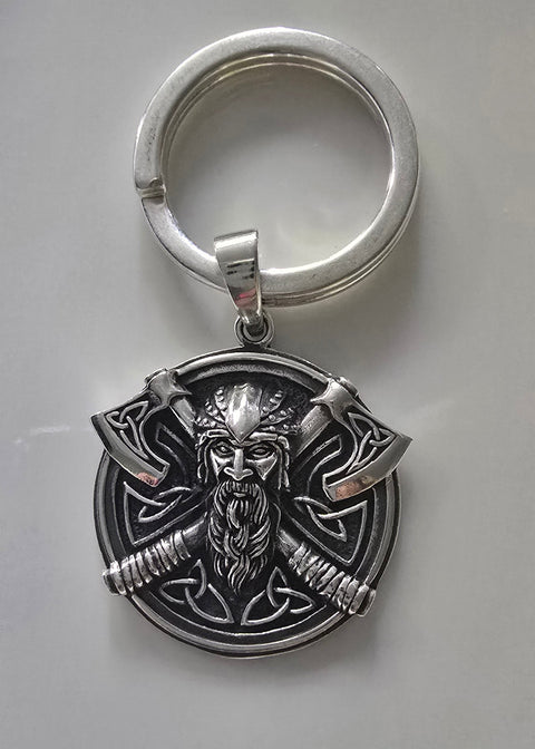 Pendant Sterling Silver Viking – 27x29mm