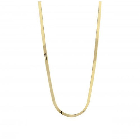 3.5mm HERRINGBONE 10K Solid Gold Chain