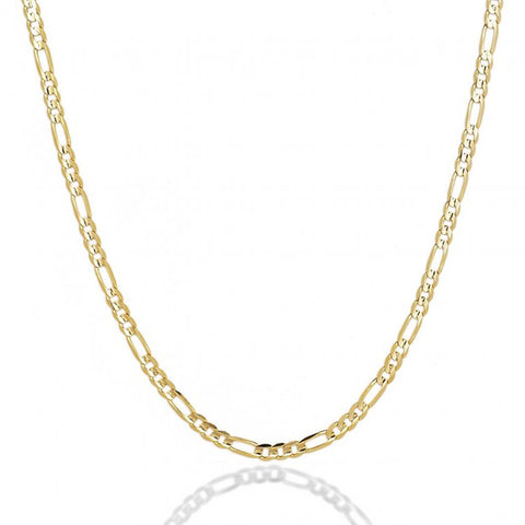 FIGARO 10K Solid Gold Chain 3mm 1