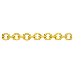 1.3mm Solid Gold 10K Cable chain