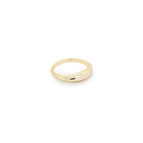 Vermeil Rings Slim Dome