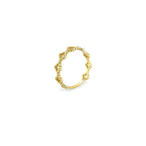 Vermeil Rings Flower