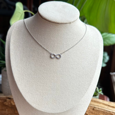 Necklace EMILIA'S ETERNITY Sterling Silver Infinity Charm