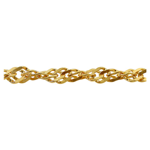 1.85mm SINGAPORE Solid Gold Chain 10K