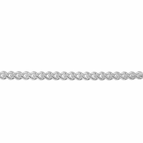 1.7mm CURB Chain Sterling Silver, C050