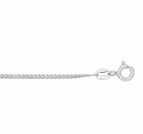 1.7mm CURB Chain Sterling Silver, C050